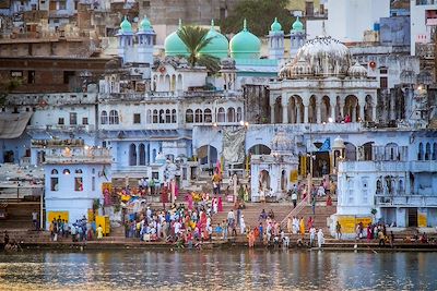Ghat du lac sacré - Pushkar - Rajasthan - Inde