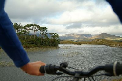 Sur les routes du Connemara à vélo