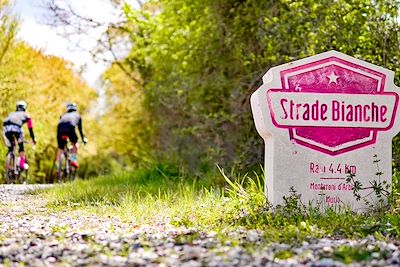 Sur la route - Strade Bianche - Toscane - Italie