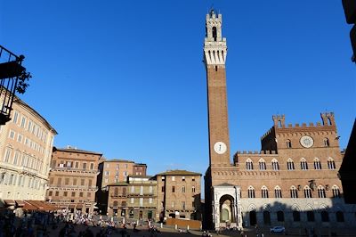 Le Palazzo Pubblico - Sienne - Toscane - Italie