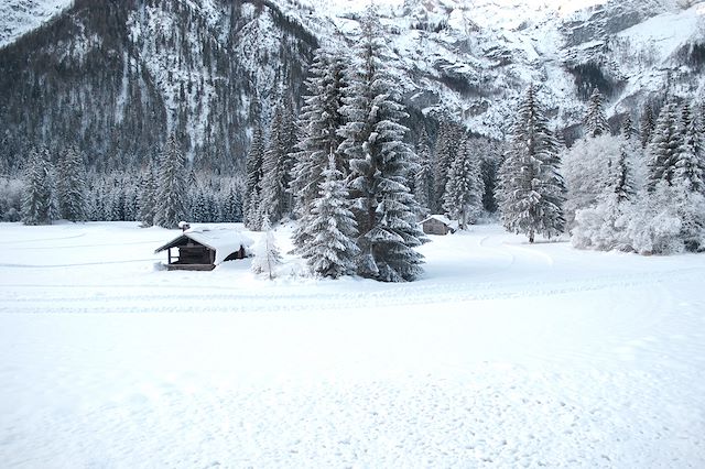 Raquette Italie Alpes italiennes
