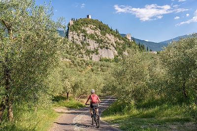 Vélo dans les environs du lac de Garde - Italie