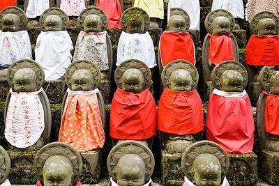 Gizos - pelerinage des 88 temples - île de Shikoku - Japon
