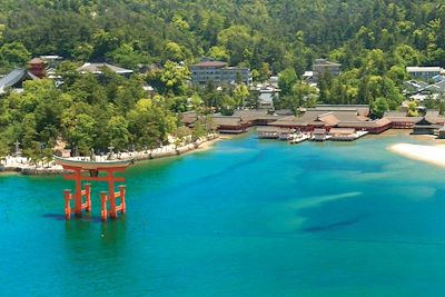 Île de Miyajima et son torii flottant - Miyajima Island - Préfecture d'Hiroshima - Japon