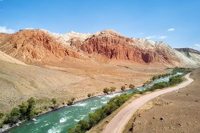 Rivière Kokemeren, près de Kyzyl-Oi - Kirghizistan