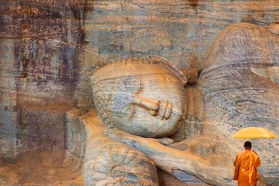 Temple bouddhiste - Polonnaruwa - Sri Lanka