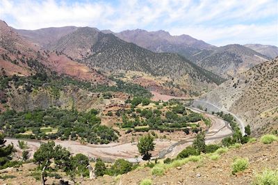 La vallée de la Tessaout - Maroc
