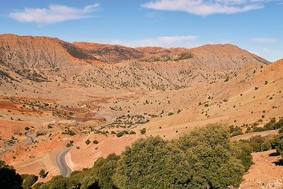 Panorama vers Imilchil - Maroc