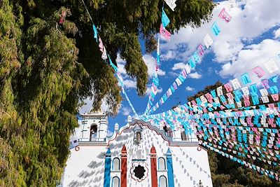 Eglise à Oaxaca, Mexique