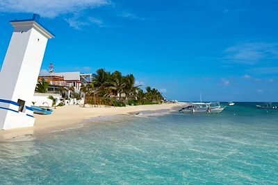 Plage de Puerto Morelos - Caraïbes -  Mexique