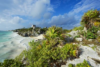 Plage à Tulum