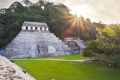Site archéologique de Palenque, Chiapas, Mexique 