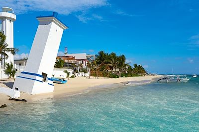 Plage de Puerto Morelos - Caraïbes -  Mexique