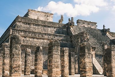 Ruines de la cité Maya Chichen Itza dans le Yucatan, Mexique