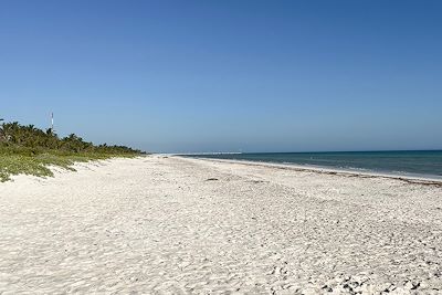 Plage - El Cuyo - Yucatan - Mexique