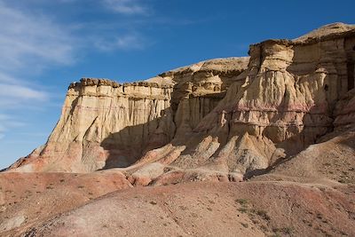Falaises de Tsagaan Suvarga - Désert de Gobi - Mongolie
