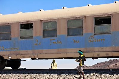 Gare de Choum - Le train du désert - Mauritanie