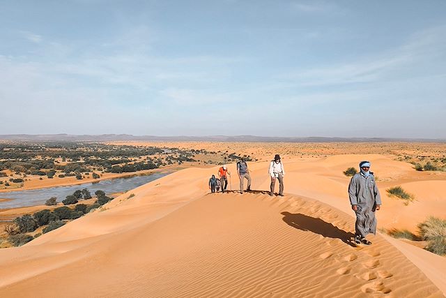 Randonnée avec chameau Mauritanie