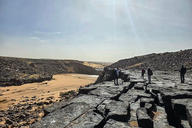 Randonnée avec chameau Mauritanie