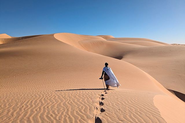 Randonnée avec chameau Mauritanie
