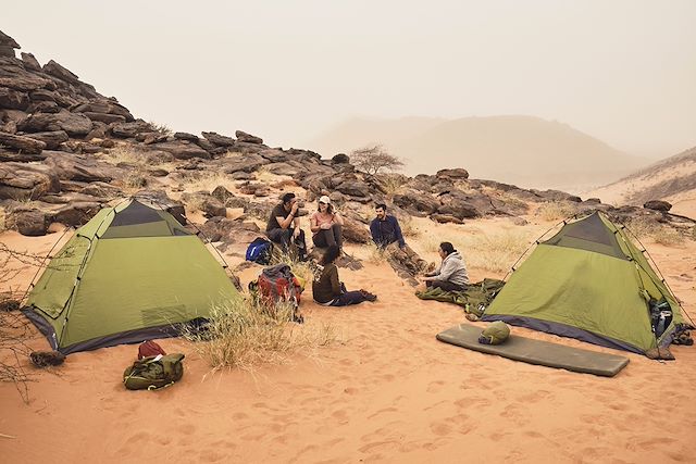 Randonnée avec chameau Mauritanie