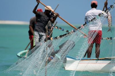 Pêcheurs - Ile Rodrigues - Iles Maurice