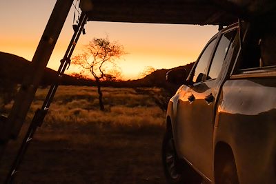 4x4 en tente de toit - Namibie