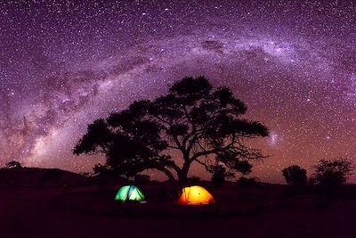 Bivouac dans le Damaraland