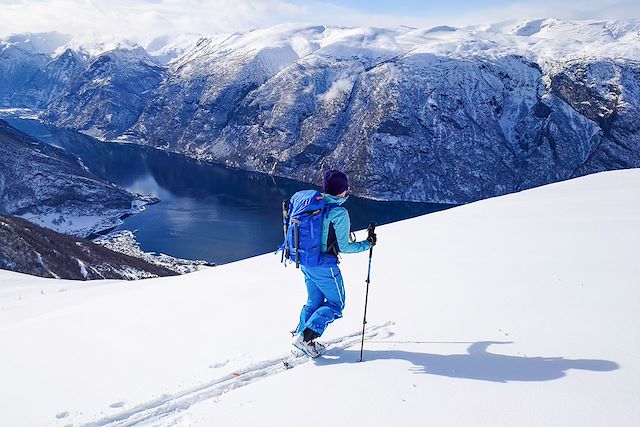 Ski de randonnée Norvège Région des fjords