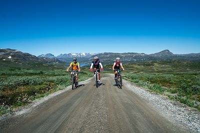 Randonnée à VTT - Slettefjell - Norvège