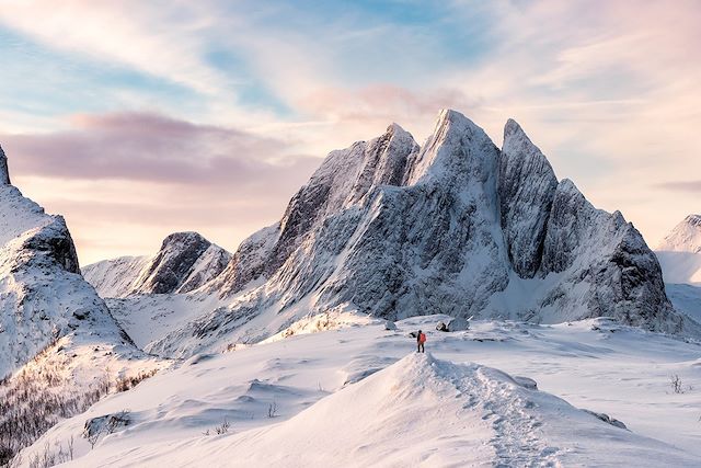 Aurores boréales Norvège Laponie norvégienne