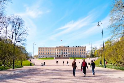 Palais royal d'Oslo - Oslo - Norvège