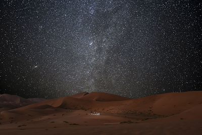Bivouac dans le désert - Oman