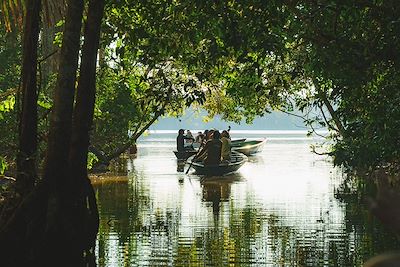   Navigation sur le fleuve Amazone