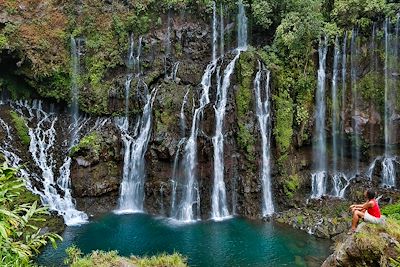 Cascade - Rivière Langevin - Ile de la Réunion