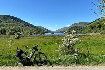 Entre lochs et châteaux écossais à vélo électrique