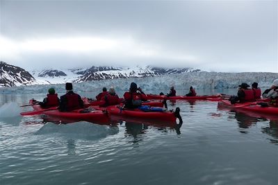 Kayak de mer - Spitzberg - Norvège