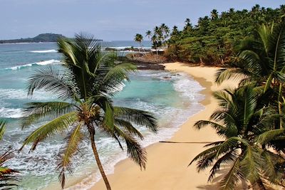 Plage de Porto Alegre - Sao Tomé