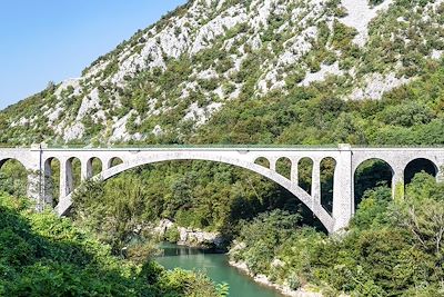 Pont de Solkan - Nova Goriva - Slovénie