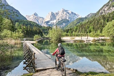 VTT dans le parc national du Triglav - Alpes juliennes - Slovénie