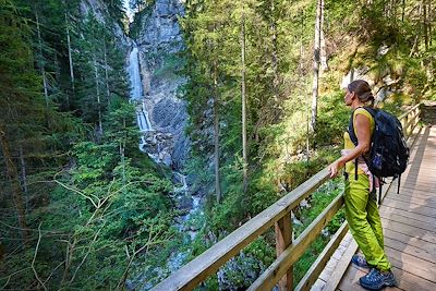 Cascade de Gozd Martuljk - Slovénie