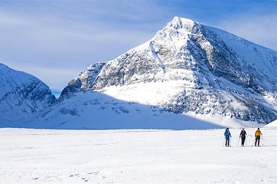 Raid à ski sur la Piste Royale