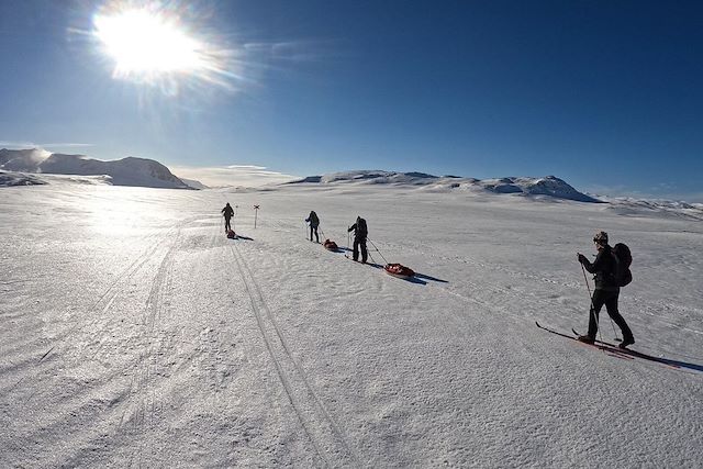 Ski de fond et ski nordique Suède Laponie suédoise
