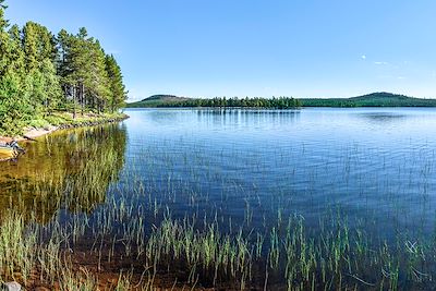 Lac - Vasterbotten - Norrland - Laponie - Suède