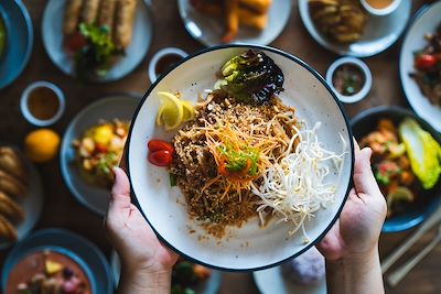 Gastronomie thaïlandaise - Pad Thai - Thaïlande
