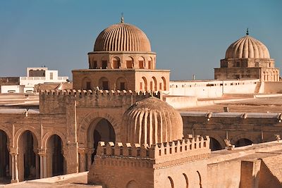 La Grande Mosquée de Kairouan (mosquée Oqba Ibn Nafi) - Kairouan - Tunisie