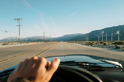 En route pour Palm Springs