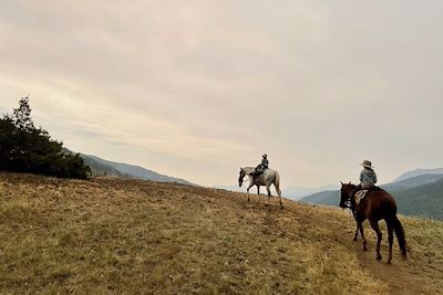 Equitation - Wyoming - Etats-Unis
