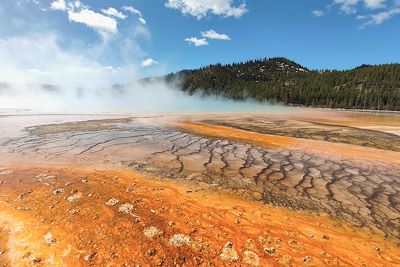 Grand Prismatic Spring - Parc national de Yellowstone - Wyoming - Etats-Unis