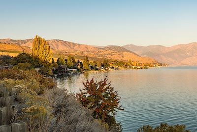 Lac  Chelan - Etat de Washington - Etats-Unis